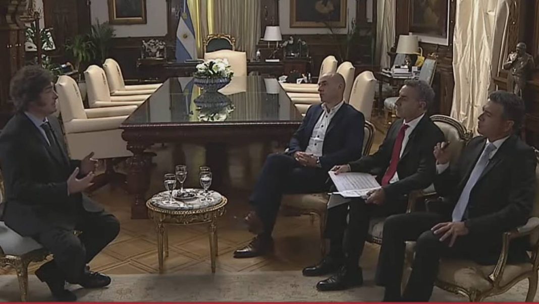 Javier Milei le respondió a Cristina y estimó cuando bajará la inflación y se recuperarán los salarios Javier Milei le respondió a Cristina y estimó cuando bajará la inflación y se recuperarán los salarios
