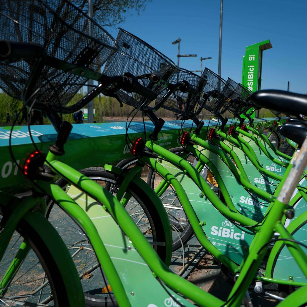El municipio de Neuquén incorpora 10 bicicletas nuevas al sistema SiBici El municipio de Neuquén incorpora 10 bicicletas nuevas al sistema SiBici