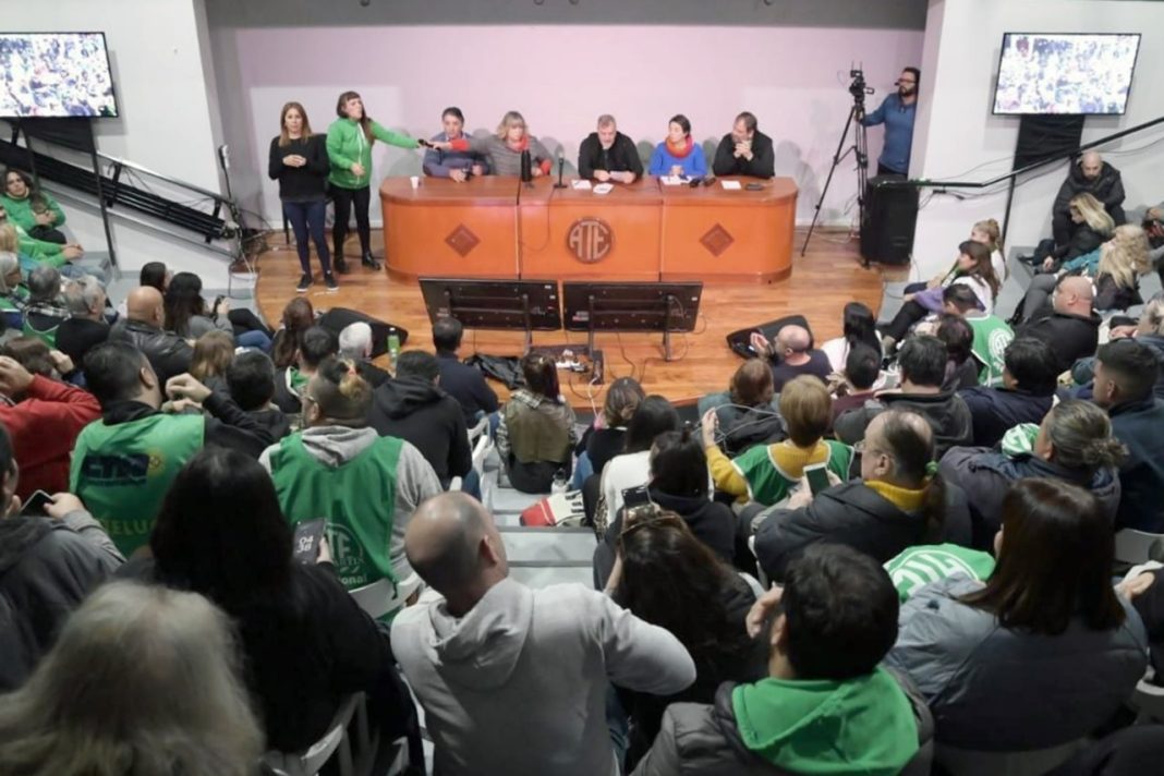 ATE decidió movilizar a Techint este jueves ATE decidió movilizar a Techint este jueves