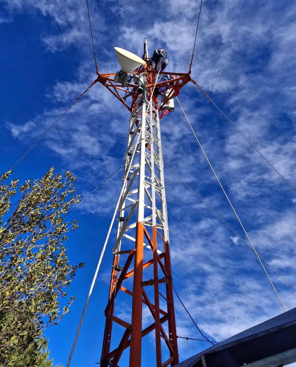Se instalaron los nuevos equipos Movistar en Villa Pehuenia – Moquehue