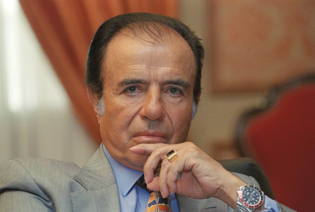El Gobierno Nacional colocará el busto de Carlos Menem en la Casa Rosada El Gobierno Nacional colocará el busto de Carlos Menem en la Casa Rosada