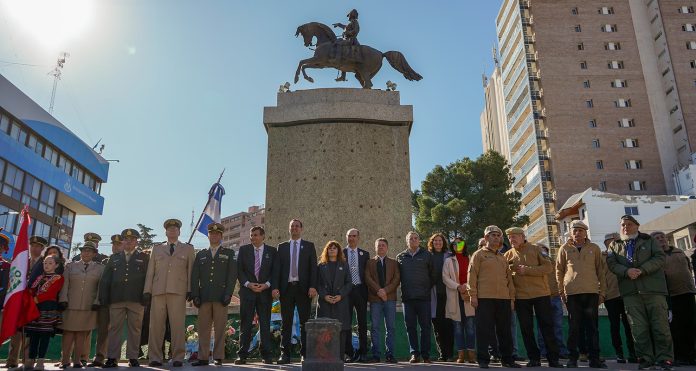 La ciudad rinde homenaje al General San Martín en el 174° aniversario de su paso a la inmortalidad La ciudad rinde homenaje al General San Martín en el 174° aniversario de su paso a la inmortalidad