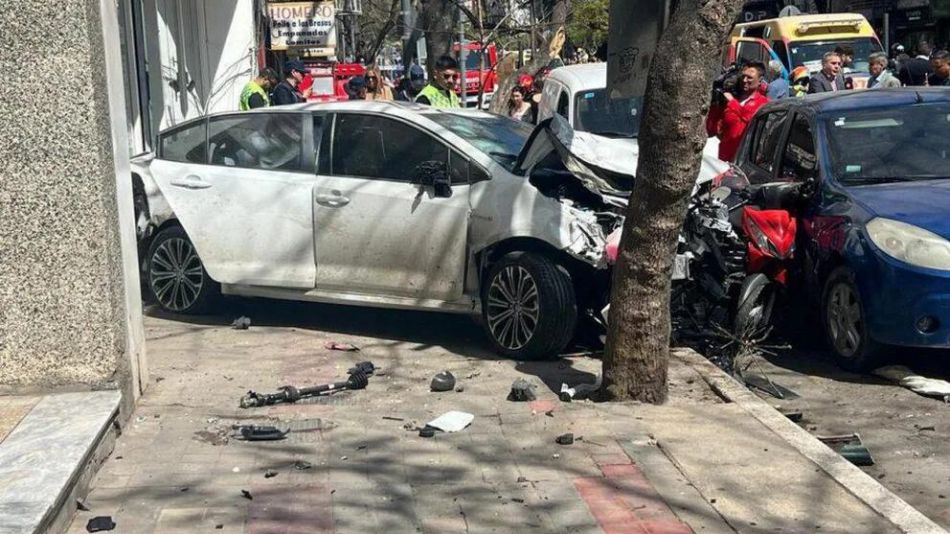 Liberaron al conductor que provocó el choque múltiple en Córdoba Liberaron al conductor que provocó el choque múltiple en Córdoba