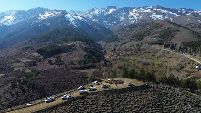 Comenzó la obra para construir el Sagrado Corazón de Jesús en Huinganco Comenzó la obra para construir el Sagrado Corazón de Jesús en Huinganco