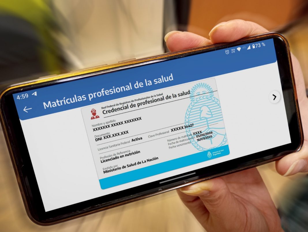 Los profesionales de la salud podrán contar con matrículas únicas y obligatorias de forma digital Los profesionales de la salud podrán contar con matrículas únicas y obligatorias de forma digital
