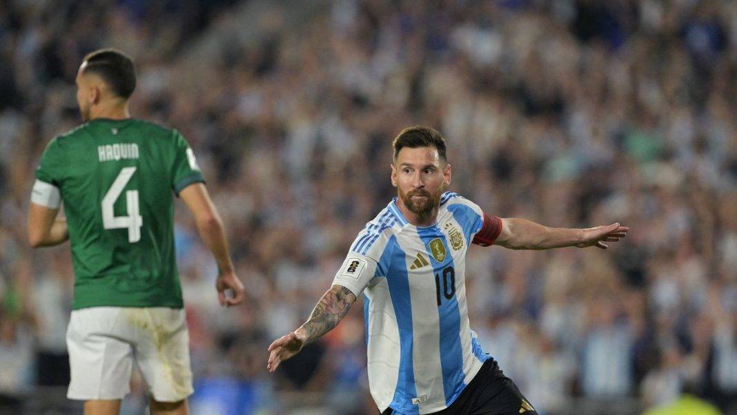 Argentina aplastó a Bolivia: Messi abrió y cerró la goleada de la Selección Argentina aplastó a Bolivia: Messi abrió y cerró la goleada de la Selección