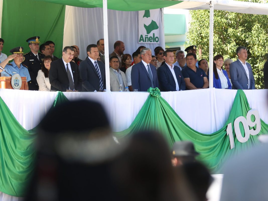 Figueroa celebró los 109 años del corazón de Vaca Muerta Figueroa celebró los 109 años del corazón de Vaca Muerta