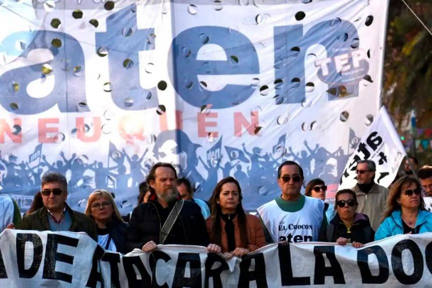 Gremio docente ATEN realiza paro de 24 horas en reclamo por seguridad en las escuelas