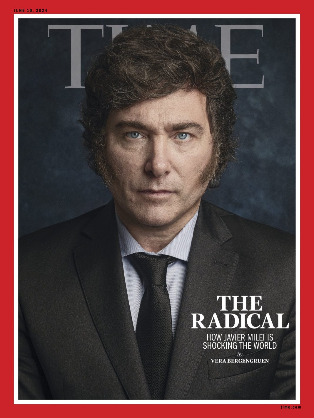 Javier Milei fue elegido por la revista Time entre las 100 personalidades más influyentes del mundo Javier Milei fue elegido por la revista Time entre las 100 personalidades más influyentes del mundo