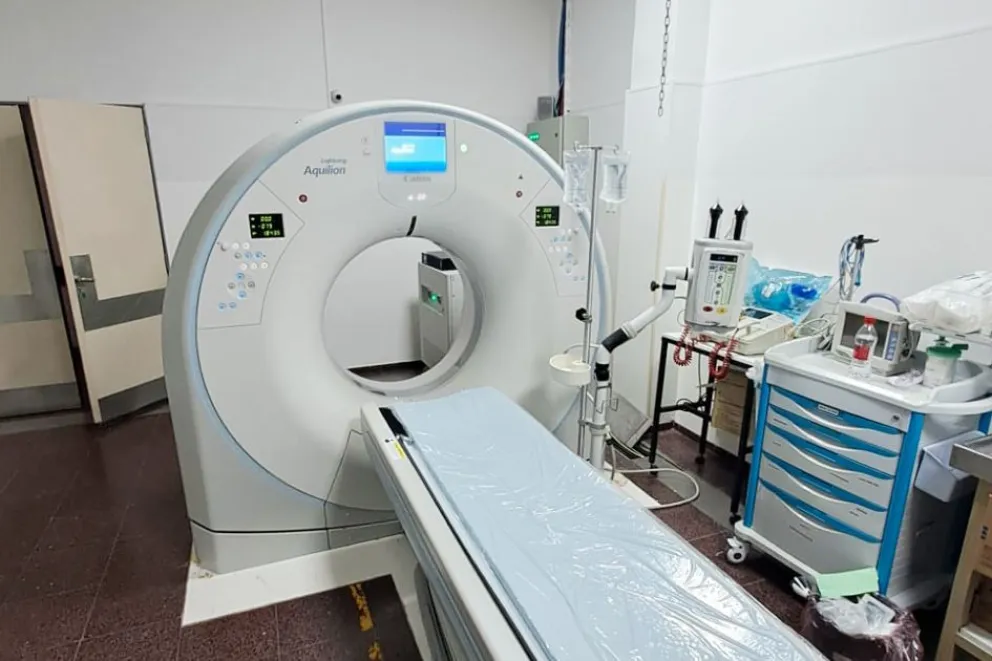 Ya funciona el tomógrafo del Hospital Heller Ya funciona el tomógrafo del Hospital Heller