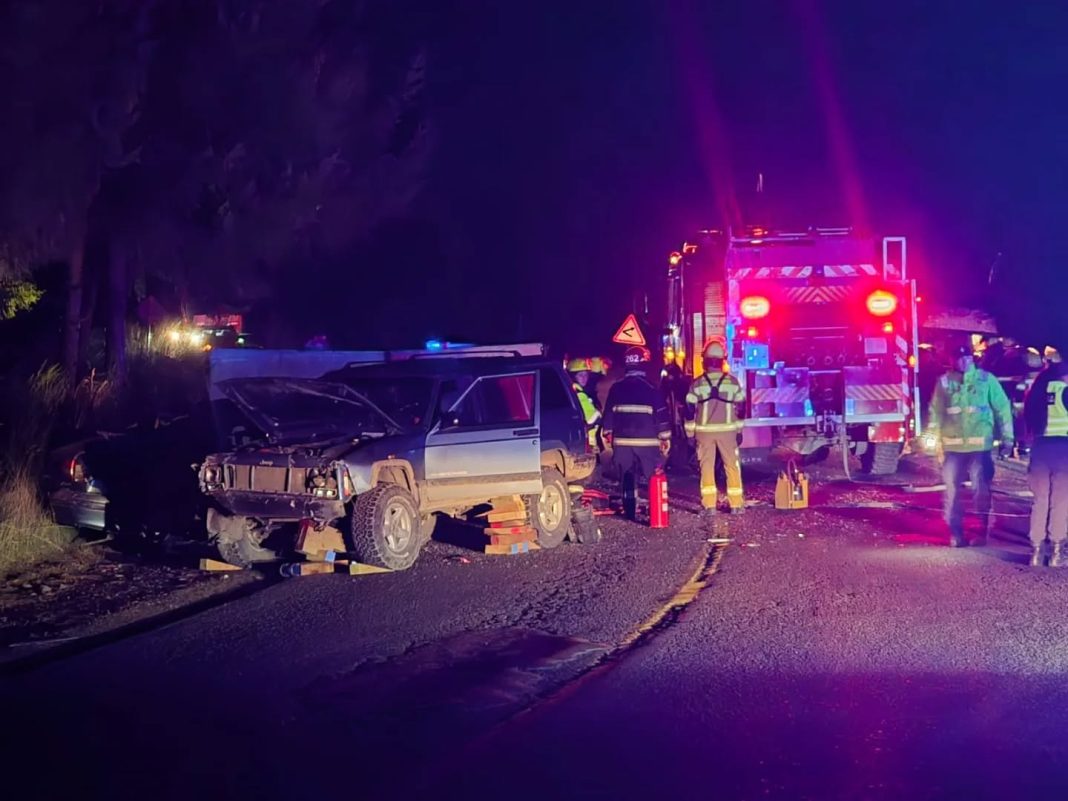 Ruta 40: un muerto y un herido en un choque frontal Ruta 40: un muerto y un herido en un choque frontal