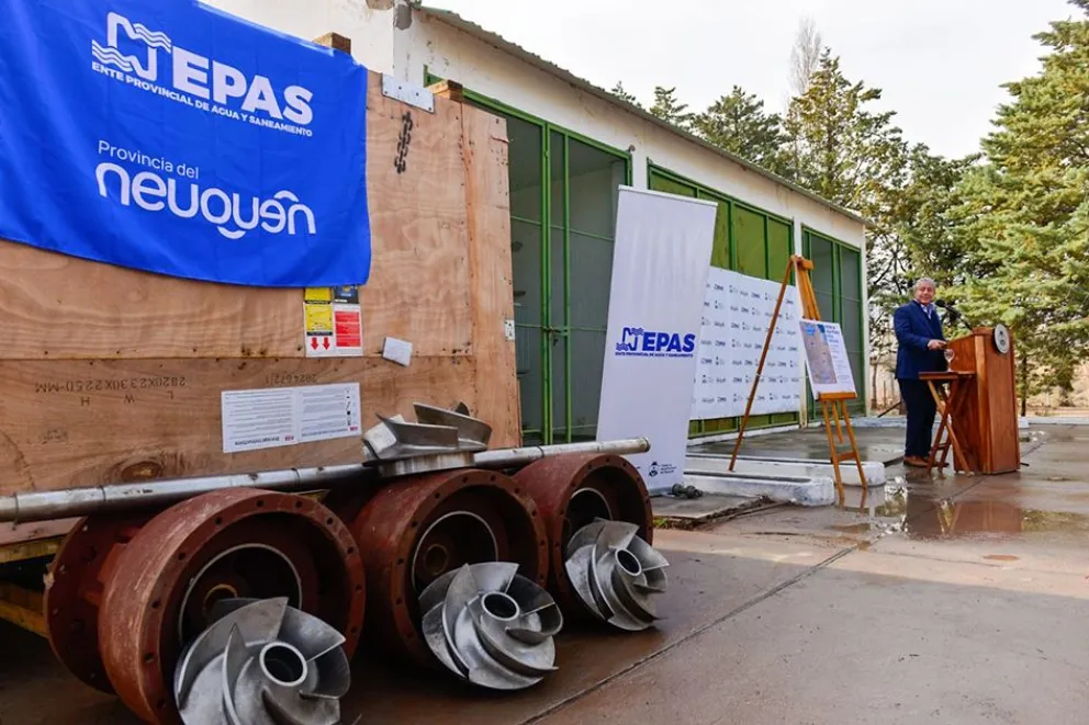 Reforzarán el sistema de agua potable en Cutral Co y Plaza Huincul con una nueva bomba Reforzarán el sistema de agua potable en Cutral Co y Plaza Huincul con una nueva bomba