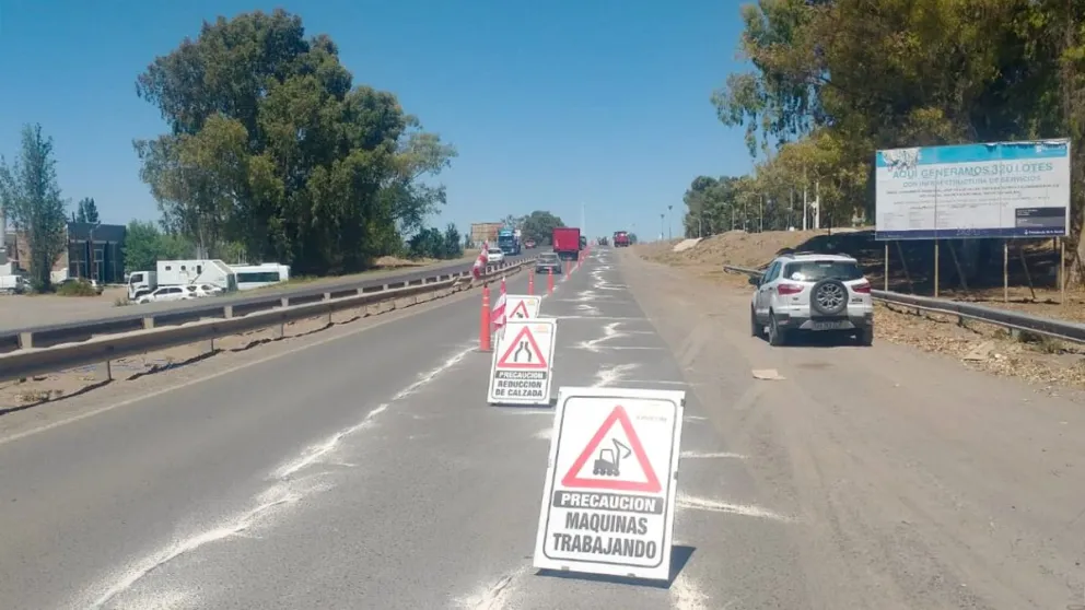 Se restablece la circulación provisoria en la Ruta 7 tras concluir el asfaltado Se restablece la circulación provisoria en la Ruta 7 tras concluir el asfaltado