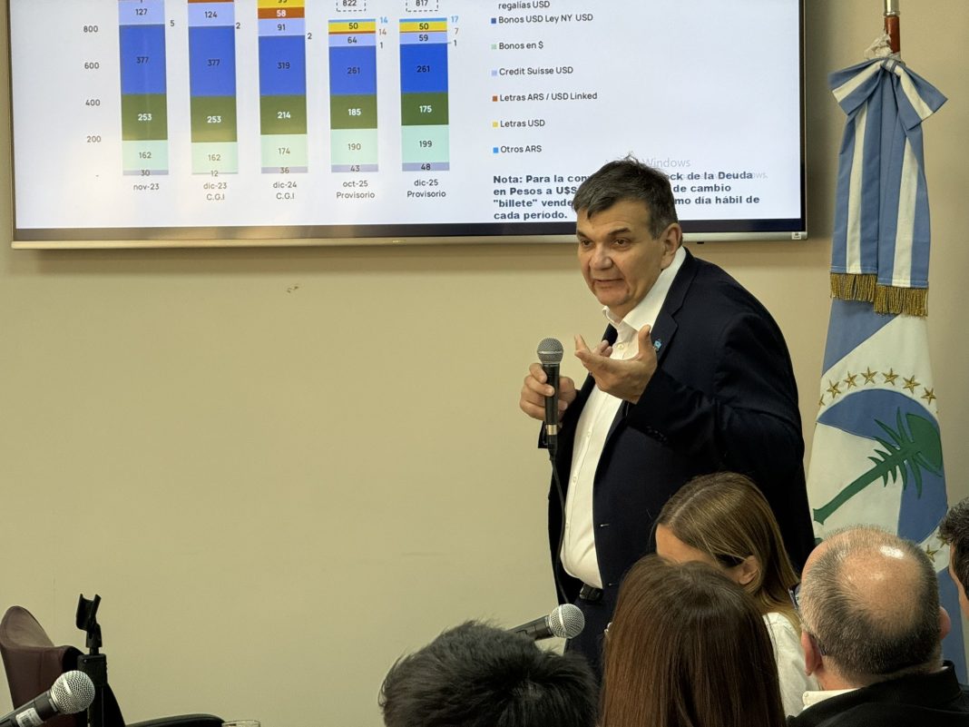 Koenig presentó en la Legislatura proyectos de financiamiento con el BID y el BIRF Koenig presentó en la Legislatura proyectos de financiamiento con el BID y el BIRF