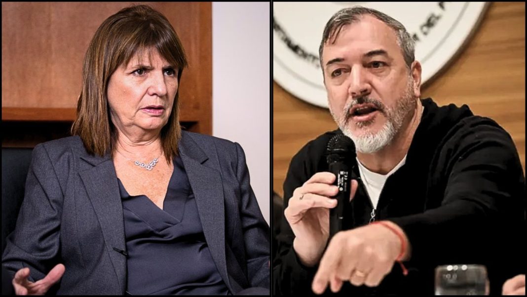 Bullrich presentó denuncia contra Aguiar por amenaza institucional Bullrich presentó denuncia contra Aguiar por amenaza institucional