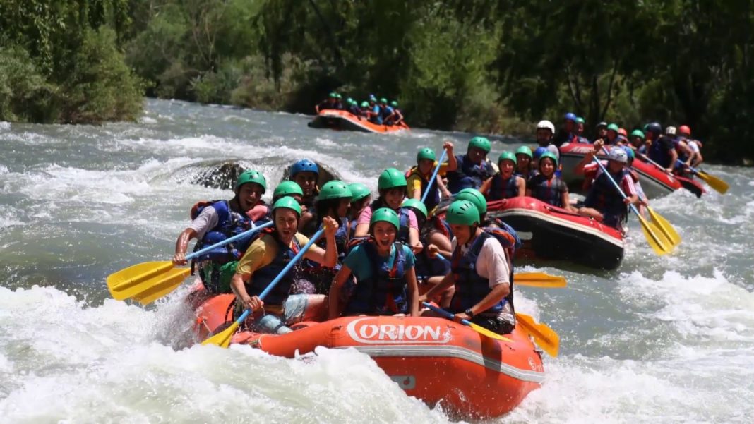 Cuatro días de rafting internacional en el río Aluminé
