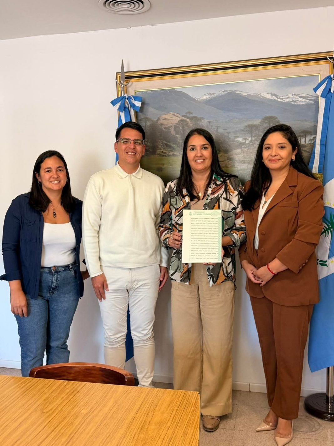 Aluminé: el Jardín 20 formalizó la propiedad del terreno Aluminé: el Jardín 20 formalizó la propiedad del terreno
