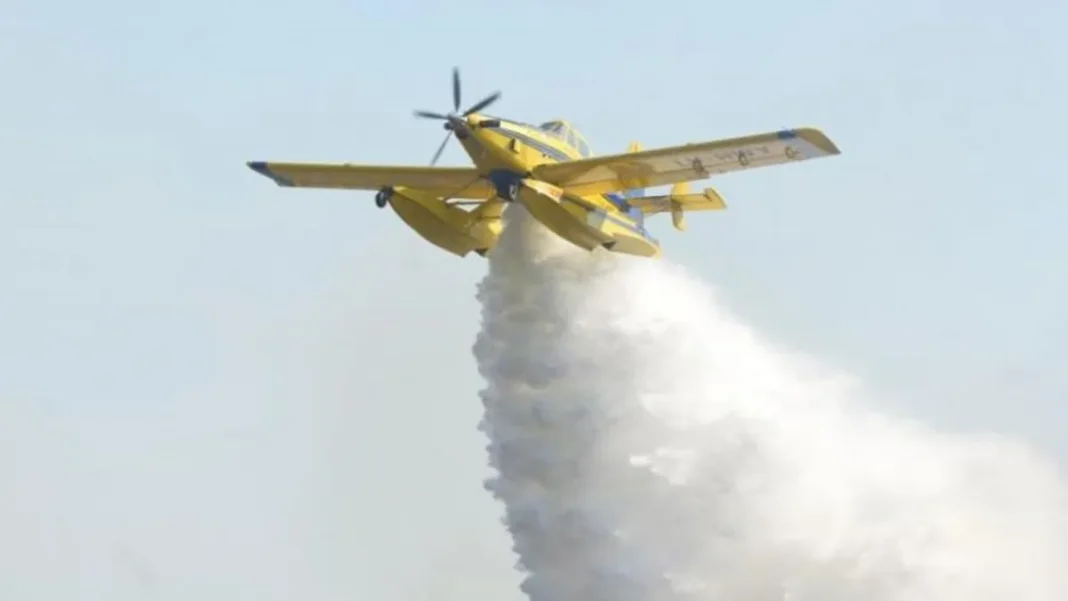 Amplían el despliegue aéreo en la lucha contra incendios Amplían el despliegue aéreo en la lucha contra incendios