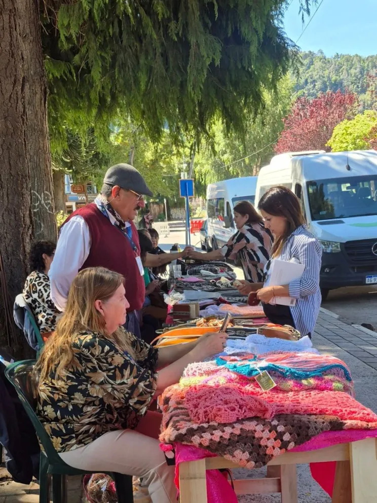 Tejedoras neuquinas compartieron técnicas en un nuevo encuentro