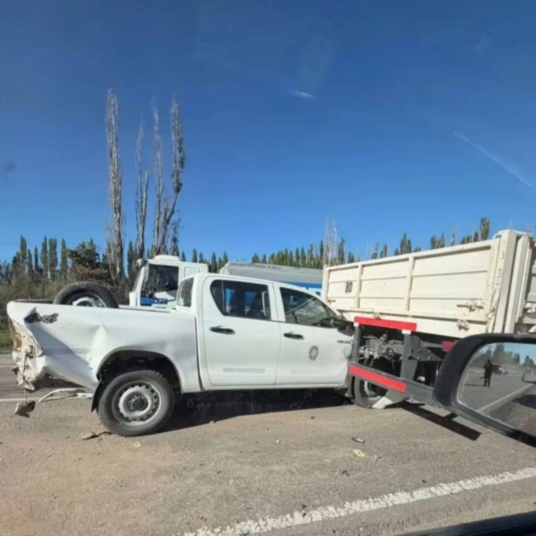 Accidente con seis vehículos en Ruta 7 Accidente con seis vehículos en Ruta 7