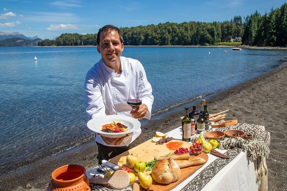 Gastronomía neuquina y paisaje, una experiencia en bahía Manzano Gastronomía neuquina y paisaje, una experiencia en bahía Manzano