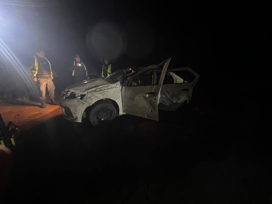 Vuelco en Ruta 237: dos hombres hospitalizados Vuelco en Ruta 237: dos hombres hospitalizados