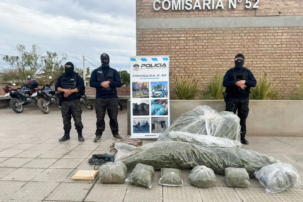 Allanamientos en Centenario