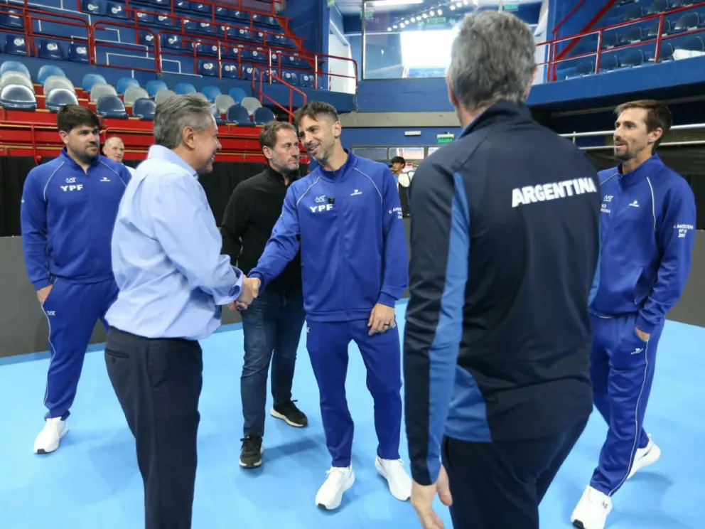 Tenis internacional: el Ruca Che ya está listo para disfrutar de la Copa Davis Tenis internacional: el Ruca Che ya está listo para disfrutar de la Copa Davis